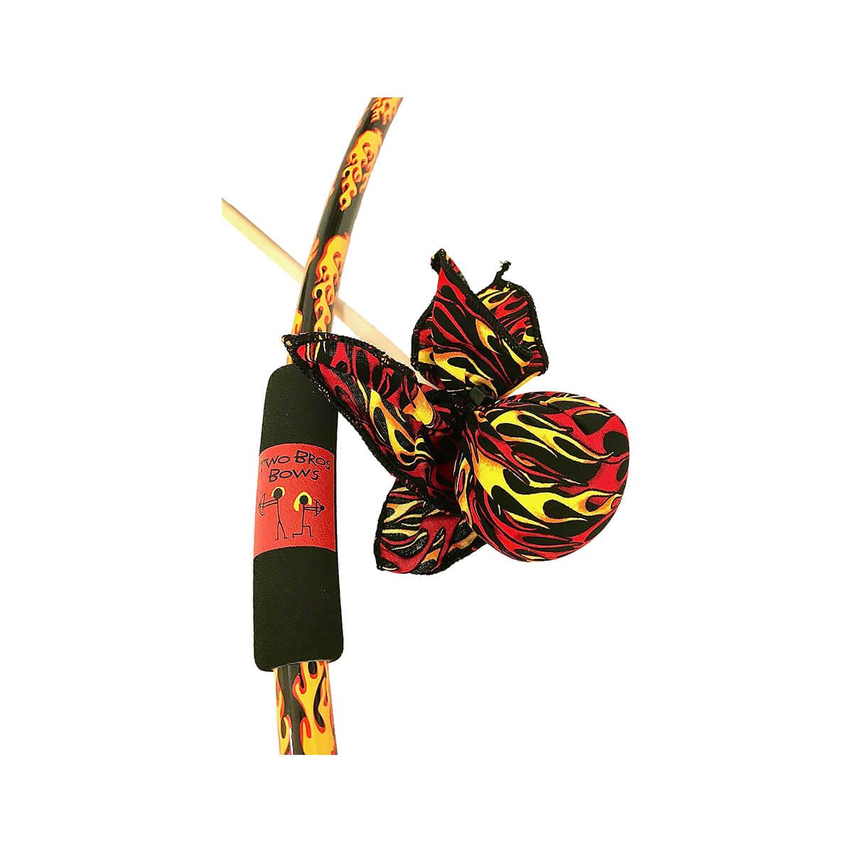 Flame Bow Set With Arrows And Target