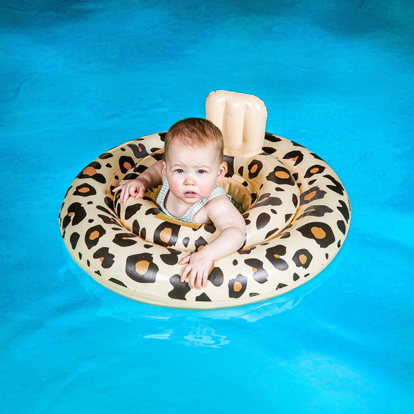 Baby Float Leopard Print (0-1 years) - Beige