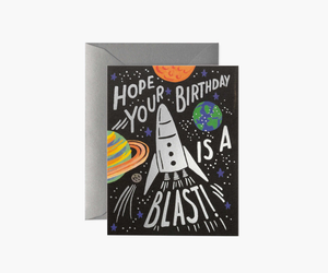 Birthday Greeting Card - Birthday Blast