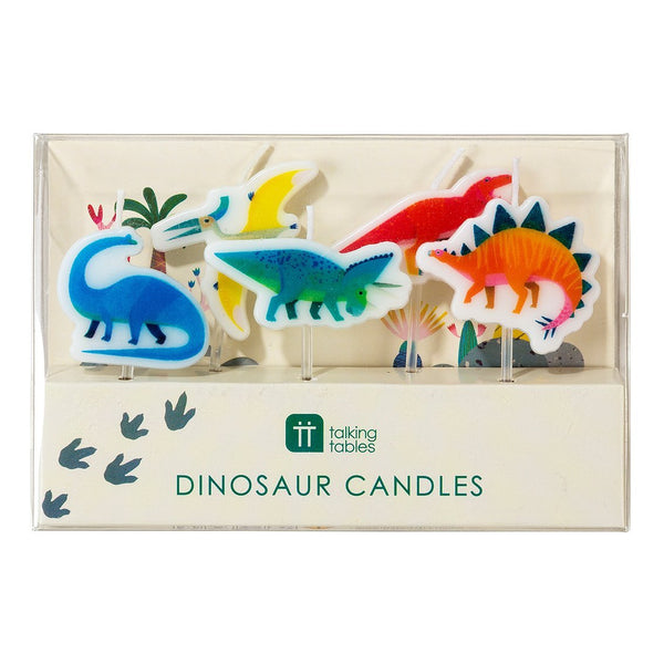 Party Candles - Dinosaur
