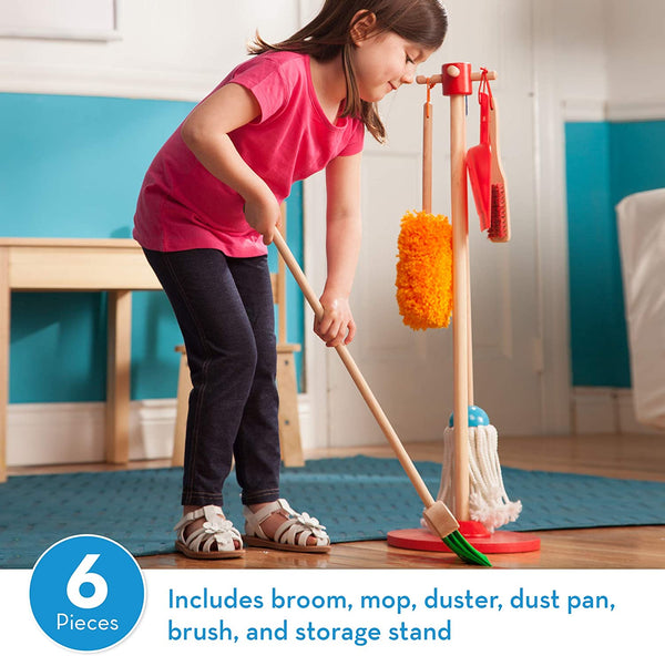 Let's Play House! Dust, Sweep & Mop Play Set