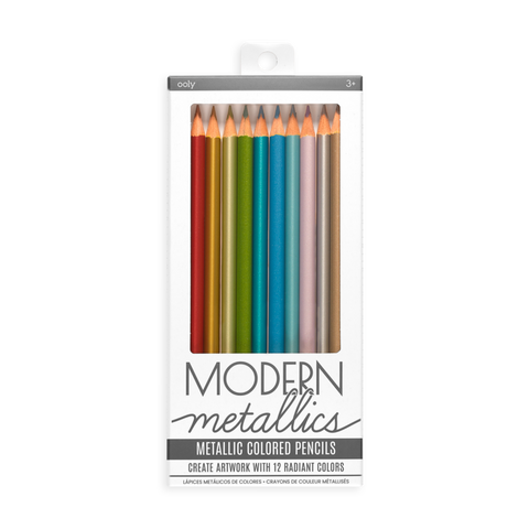 Modern Metallics Colored Pencils