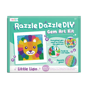 Razzle Dazzle Diy Gem Art Kit - Lil' Lion