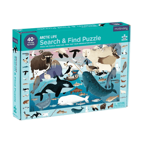 Search & Find Puzzle - Arctic Life