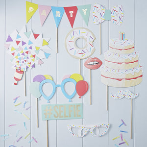 Photo Booth Props - Birthday Party