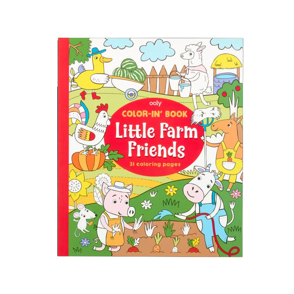 Color-in' Book - Little Farm Friends
