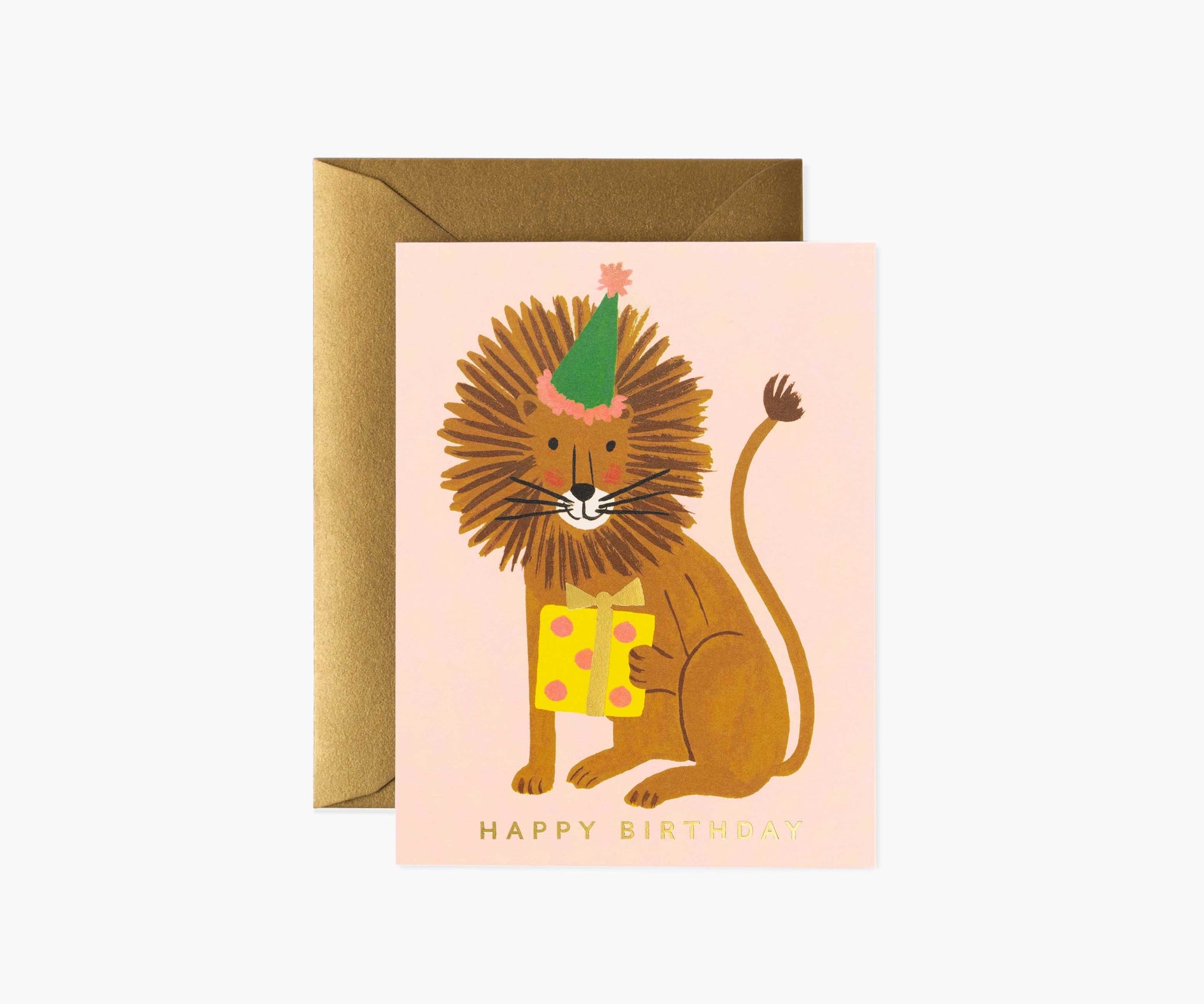 Birthday Greeting Card - Lion Birthday