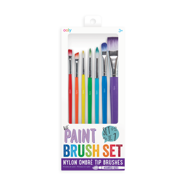 Lil Paint Brush Set - Set of 7