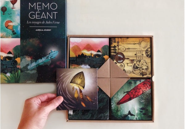 Giant Memo - The travels of Jules Verne