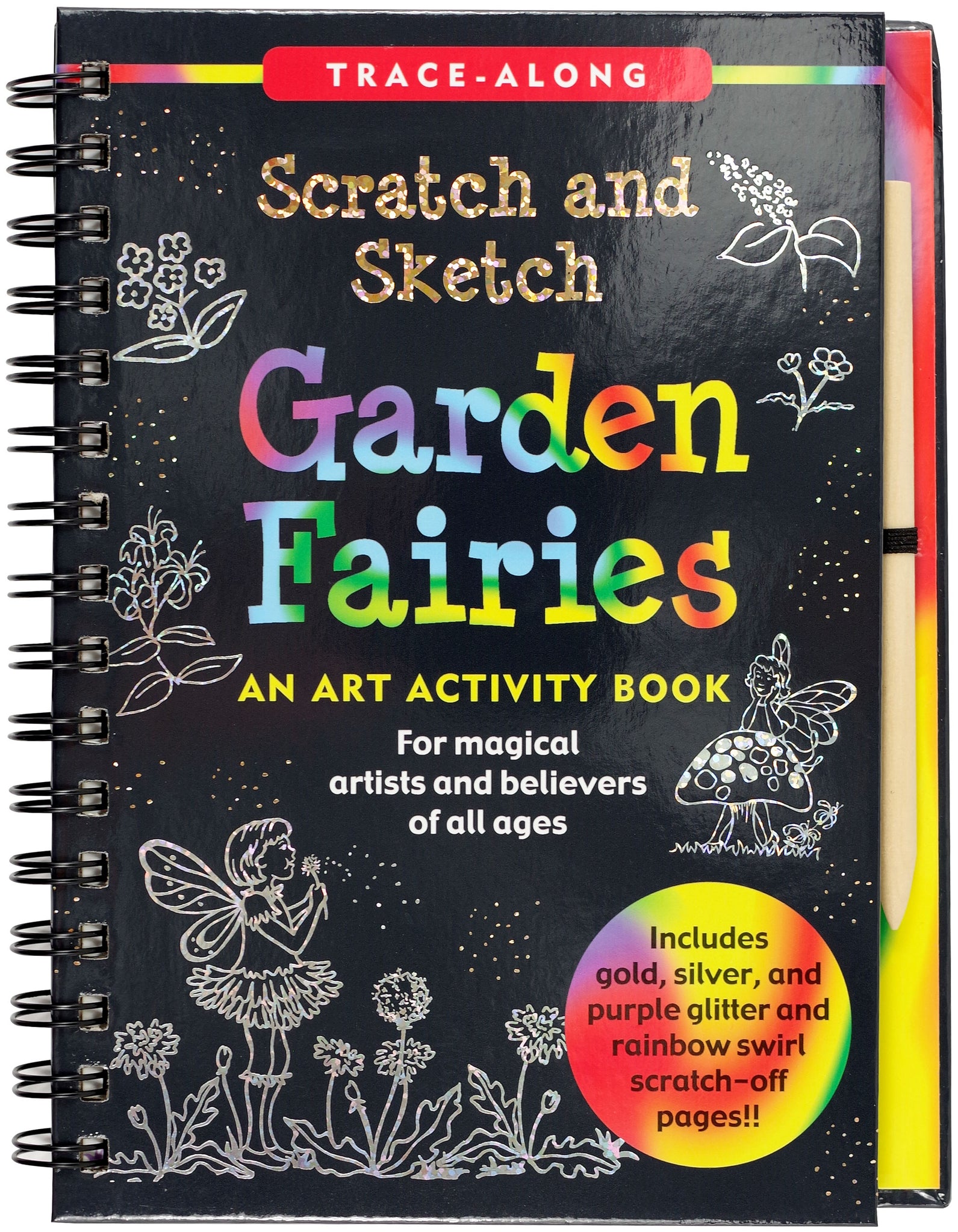 Scratch & Sketch - Garden Fairies