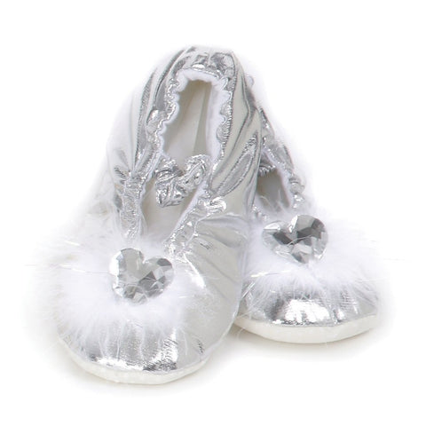 Princess Slippers - Silver