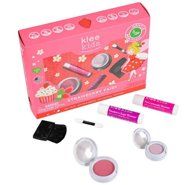Kids Natural Mineral Play Makeup Set - Strawberry Fairy