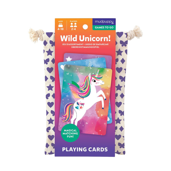 Playing Cards to Go - Wild Unicorn!